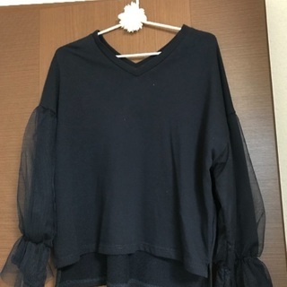 レイカズン🎵チュール袖カットソー🎵使用感あり