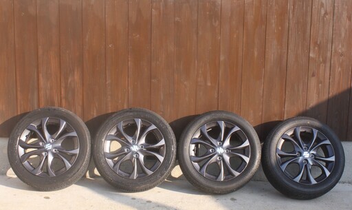 ソリオブラック&ホワイト純正ホイール4本セット　ヨコハマ2本17年 ブリジストン2本18年　165/60R15 　残溝約5㎜以上