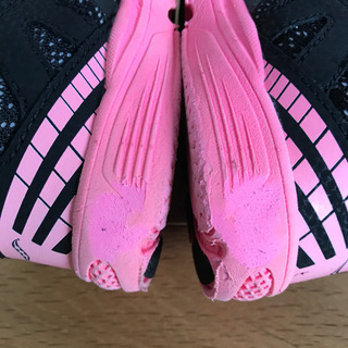 SAUCONY サッカニー 13cmキッズスニーカー　ST56909 黒×ピンク　ベビーの画像