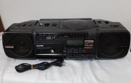 【値下げしました1200→1000】SANYO　CDラジカセ　PH-CD500