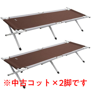 定価の半額でお譲りします【中古コット×2脚】Alpine DES...