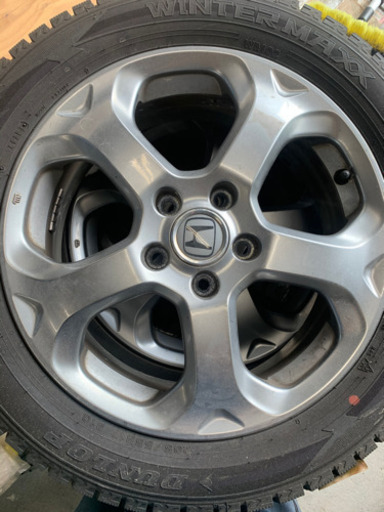 ホンダ純正ホイル、スタッドレスつき