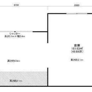 貸倉庫 笠木町  R21沿 立地良好 只今商談中の方優先しておりますので一旦募集を止めさせていただきます。 - 不動産