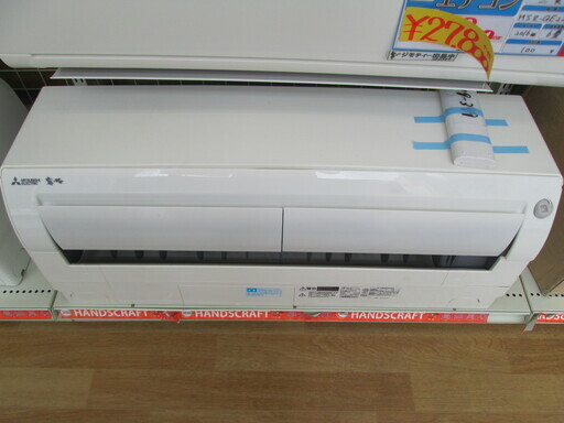 三菱　エアコン　MSZ-L3618-W　2018年式　中古品