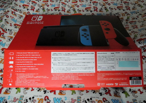 新品未使用! Nintendo Switch ニンテンドー スイッチ 本体 Joy-Con ネオンレッド／ネオンブルー