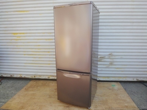 Panasonic/パナソニック　2ドア冷凍冷蔵庫　NR-B178W-T　168L　2016年製　ブラウン　ノンフロン　家電　単身　札幌市篠路町太平　中古品