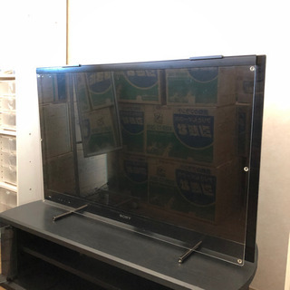 保護パネルと転倒防止ロープ　43インチ液晶テレビ用