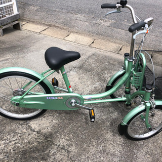 J078 ☆折りたたみ式☆クロスバイク☆CAPTAIN STAG CSR700☆7段変速-前