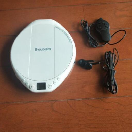 ポータブルCDプレイヤー(新品未使用品)