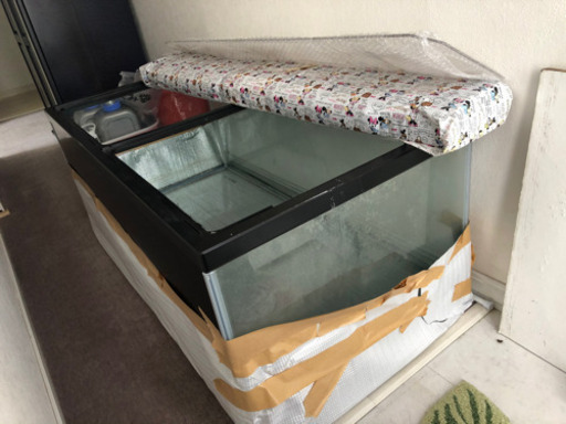 水槽　ガラス　中古