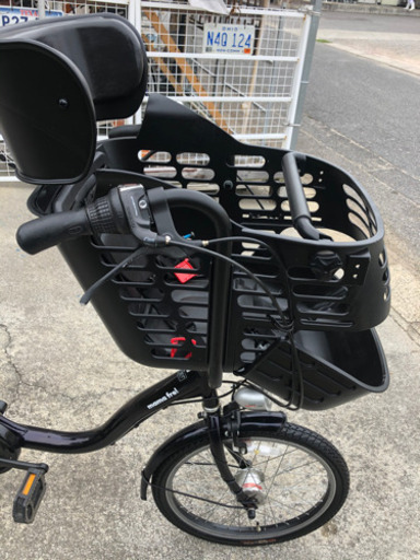 前に子供乗せ自転車