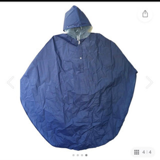自転車用レインコート　雨がっぱ　新品未使用の画像