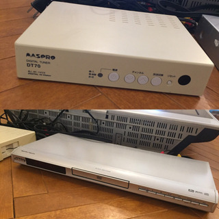 テレビ 地デジチューナー DVDプレーヤー の画像