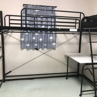 【決まりました】ロフトベッド中古