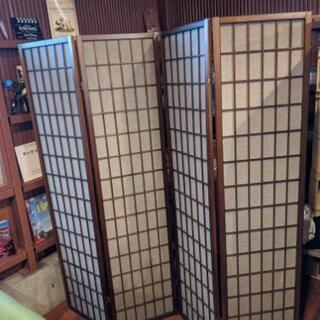 パーテーション（和風）