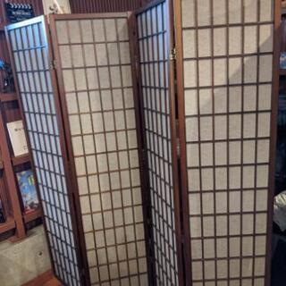 パーテーション（和風）の画像
