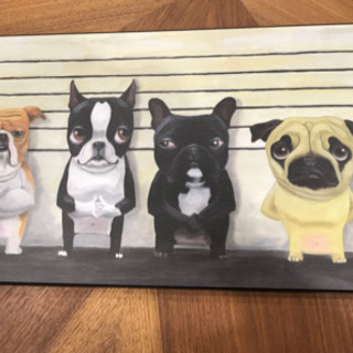 絵画　The Lineup 【港区南青山のオフィスまで取りに来て...