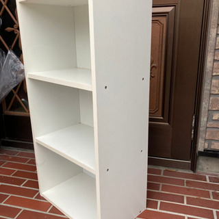 カラーボックス　3段　ホワイトの画像