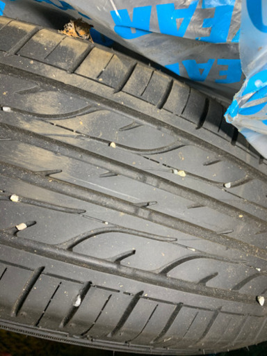 195/65r15▲夏タイヤ！まだまだ溝あり！アルミホイール！4本セット！