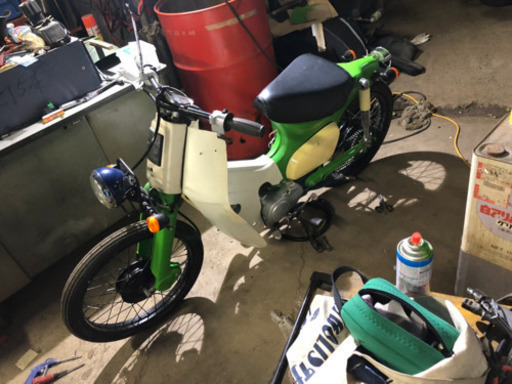 バーハンカブ　オールペンワンオフ加工