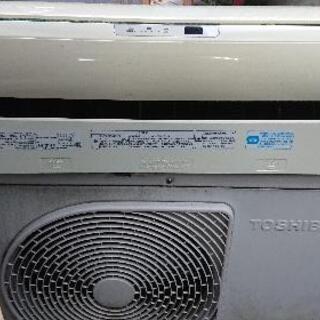 中古東芝製6畳用ルームエアコン の画像