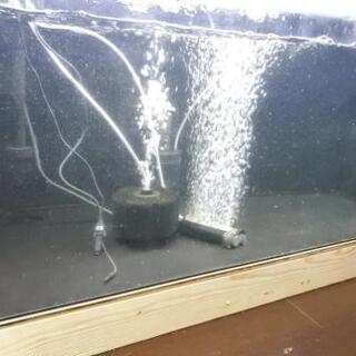 黒アクリル水槽　900×450×450　セット