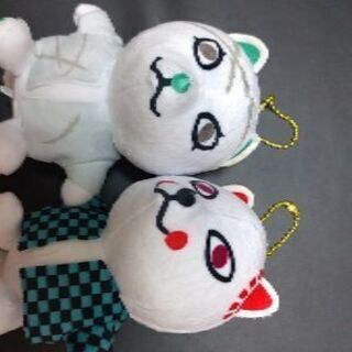 ﾁｪｰﾝ付きぬいぐるみ(ｽﾄﾗｯﾌﾟ?)