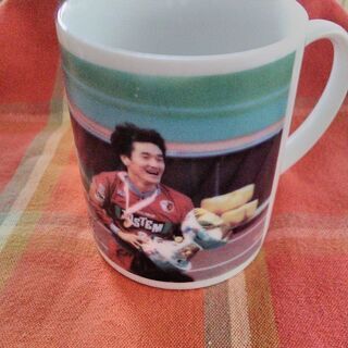 Jリーグファン❇懐かしい秋田豊オリジナルマグカップ！の画像