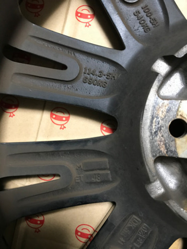 成約済み　タイヤホイール4本セット（17インチ）