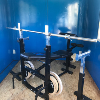 【取引完了】ホームジム　筋トレ器具　ベンチプレス