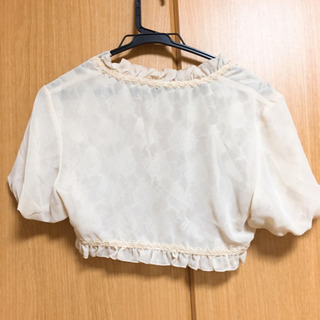 結婚式　ボレロ　2WAYの画像