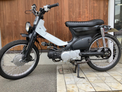 【取引中】スーパーカブ　実働！50cc カスタム　バーハン