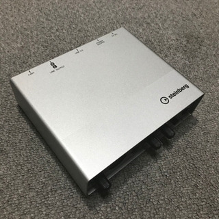 【ほぼ新品】steinberg UR12 超美品　箱有　付属品完備の画像