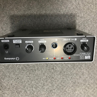【ほぼ新品】steinberg UR12 超美品　箱有　付属品完備の画像