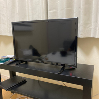 テレビ27インチ（テレビ台付き）