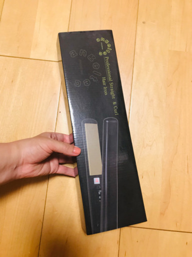 ヘアアイロン未使用品