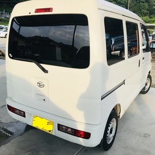 販売済み元　ハイゼット カーゴバン 走行13.7万キロ代　ETC/ナビ付き　走りOK　車検あり3年９月の画像