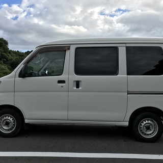 販売済み元　ハイゼット カーゴバン 走行13.7万キロ代　ETC/ナビ付き　走りOK　車検あり3年９月の画像