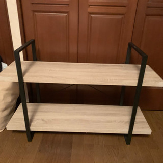 ⭐︎美品⭐︎ 魅せる収納棚 《オークホワイト》の画像