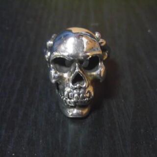 最終値下げ！7/19(日)削除。シルバーリング スカル