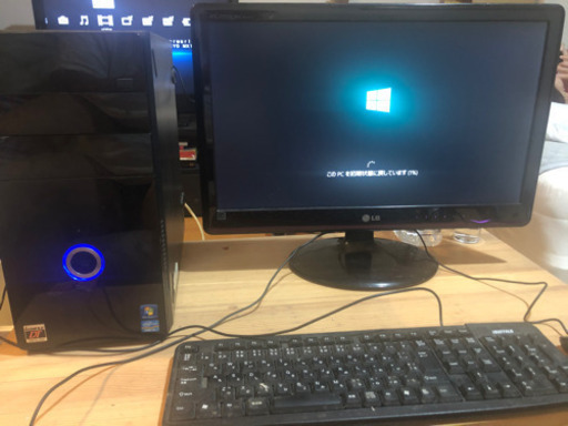 SSD搭載　モニター付き　win10