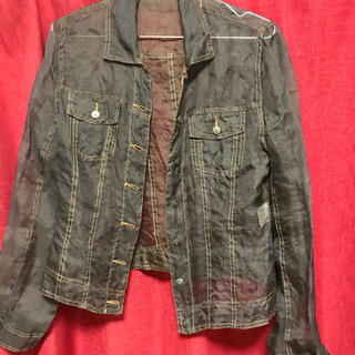 ワールド、薄手ブルゾン