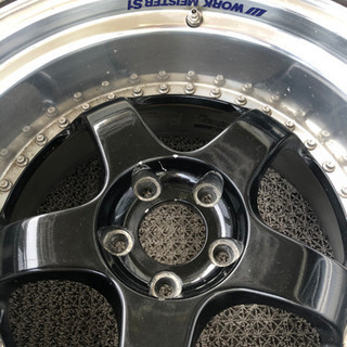 WORK Meister ワークマイスター S1 2本 18インチ PCD114.3 5穴 11J+