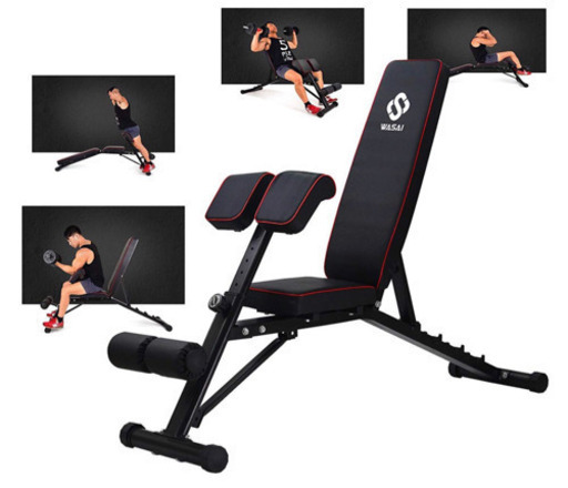 【開封後の新品】WASAI インクライン•デクラインベンチ