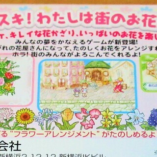 ☆ゲームボーイアドバンス GBA/お花屋さんになろう ときめき夢シリーズ1◆お花が大好き私の街はお花屋さんの画像