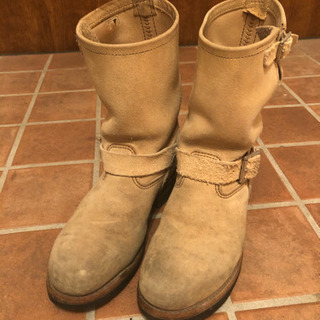 レッドウィングエンジニアブーツ7 1/2D 8268