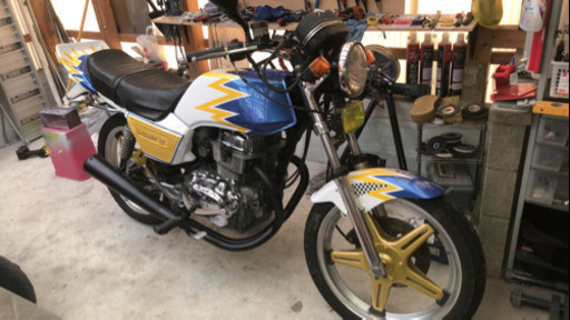 バブ　ホークIII 旧車　CB250N CB400N 外装売ります