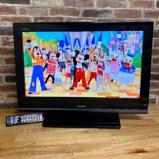 即日受渡❣️東芝REGZA26型高画質ハイビジョン6500円
