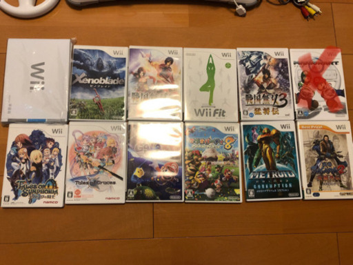 wii 本体＋ソフト20本