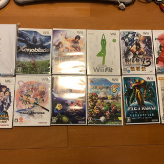 wii 本体＋ソフト20本の画像